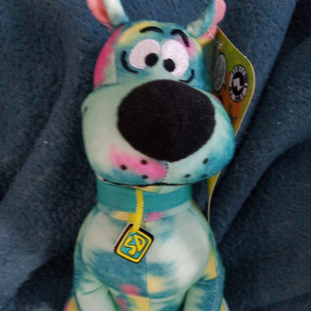 Scooby-Doo tie dye plushie